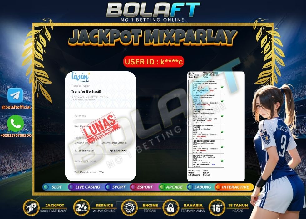 BOLAFT JACKPOT MIXPARLAY