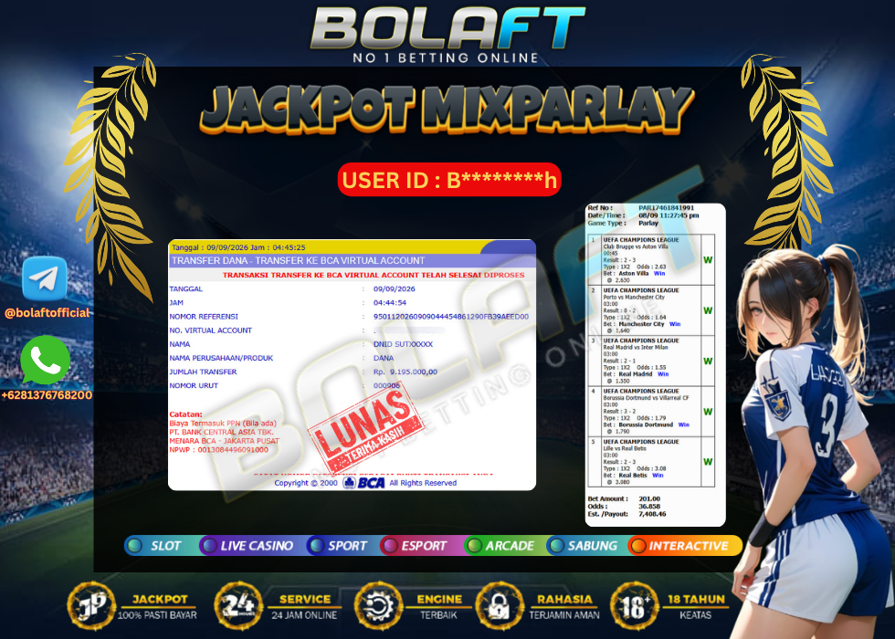 BOLAFT JACKPOT MIXPARLAY