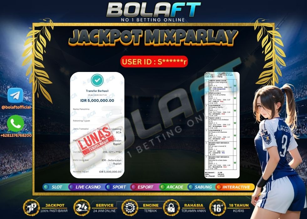 BOLAFT JACKPOT MIXPARLAY