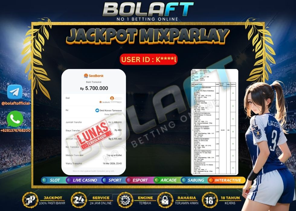 BOLAFT JACKPOT MIXPARLAY