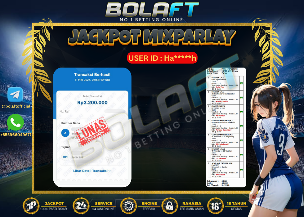 BOLAFT JACKPOT MIXPARLAY