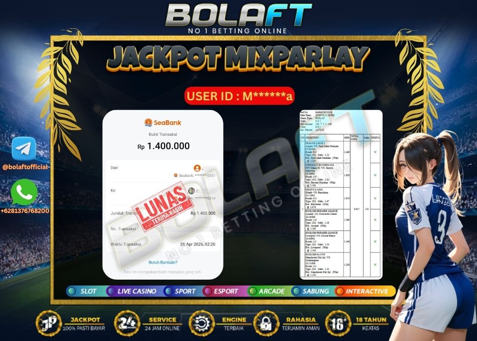 BOLAFT JACKPOT MIXPARLAY