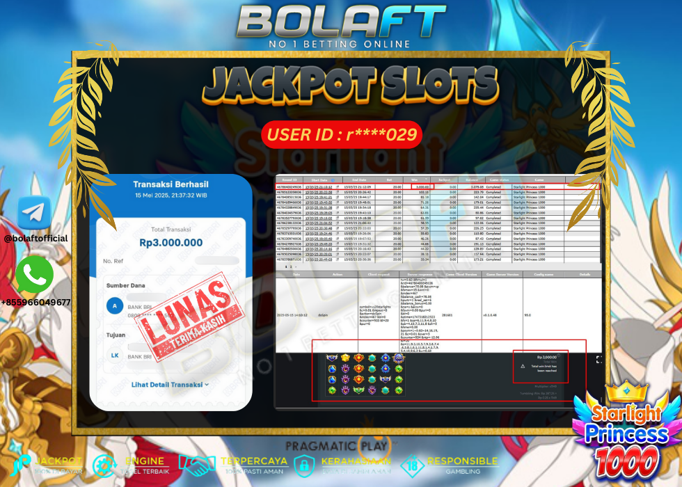 BOLAFT JACKPOT GAME SLOT