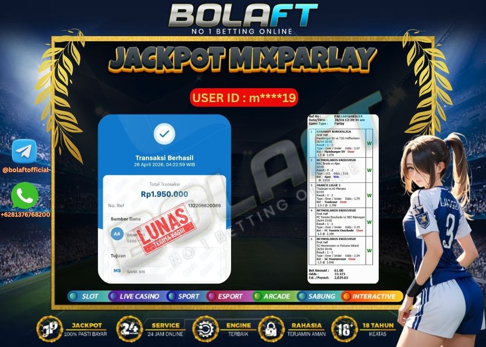 BOLAFT JACKPOT MIXPARLAY