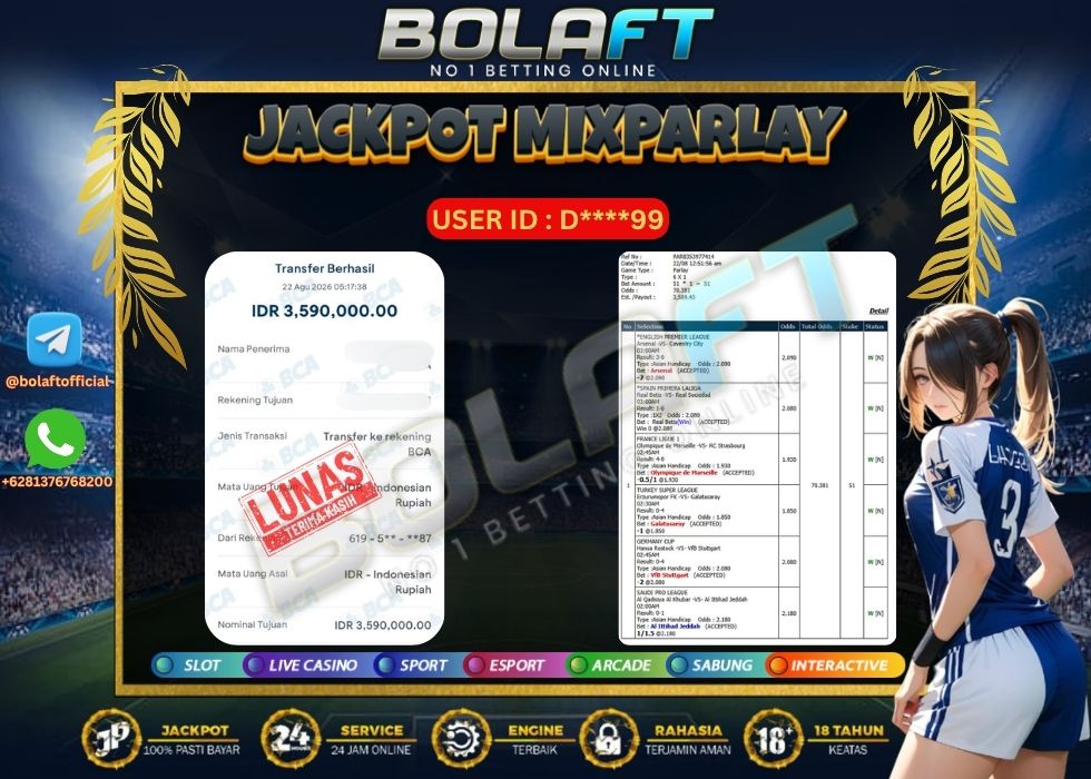 BOLAFT JACKPOT MIXPARLAY