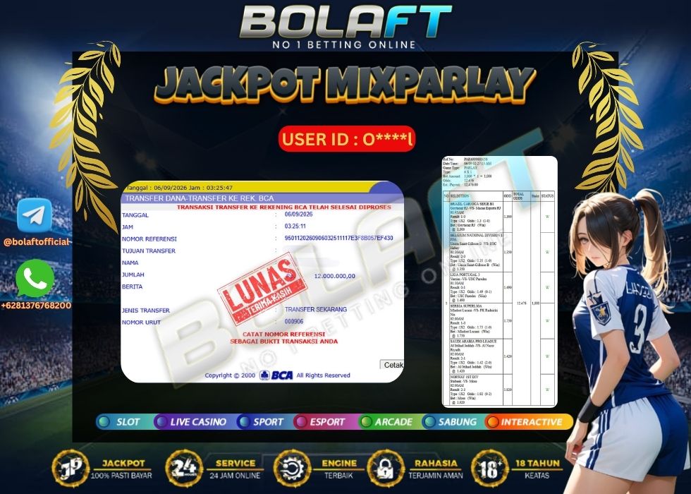 BOLAFT JACKPOT MIXPARLAY