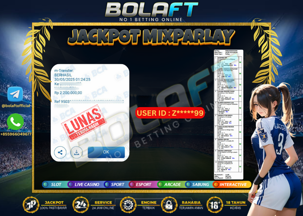 BOLAFT JACKPOT MIXPARLAY