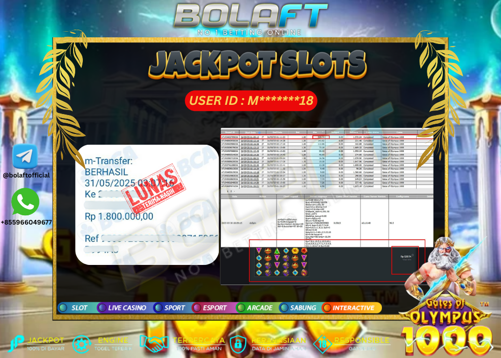BOLAFT JACKPOT GAME SLOT