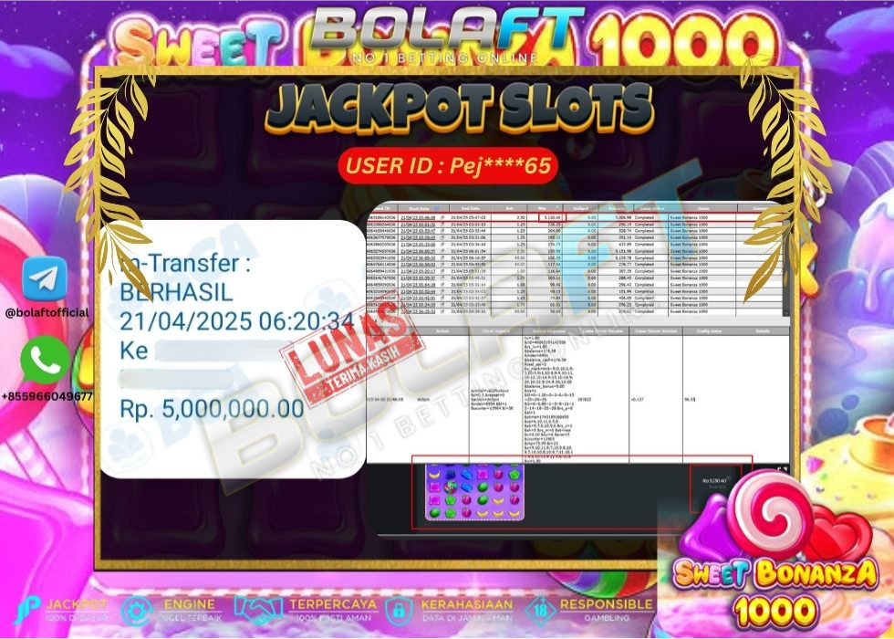 BOLAFT JACKPOT GAME SLOT