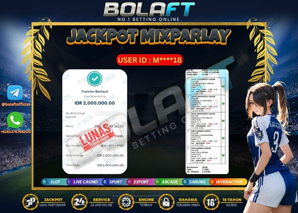 BOLAFT JACKPOT MIXPARLAY