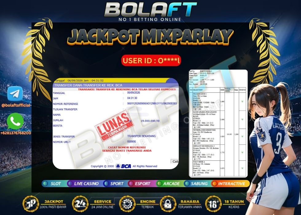 BOLAFT JACKPOT MIXPARLAY