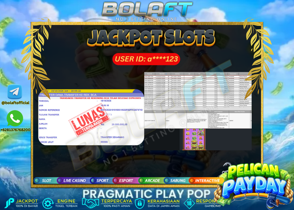 BOLAFT JACKPOT GAME SLOT