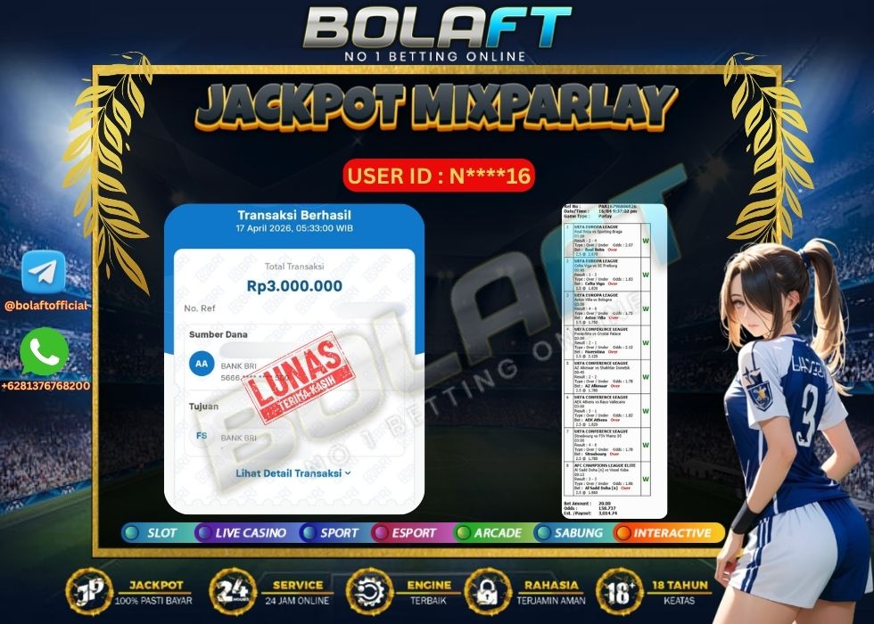 BOLAFT JACKPOT MIXPARLAY