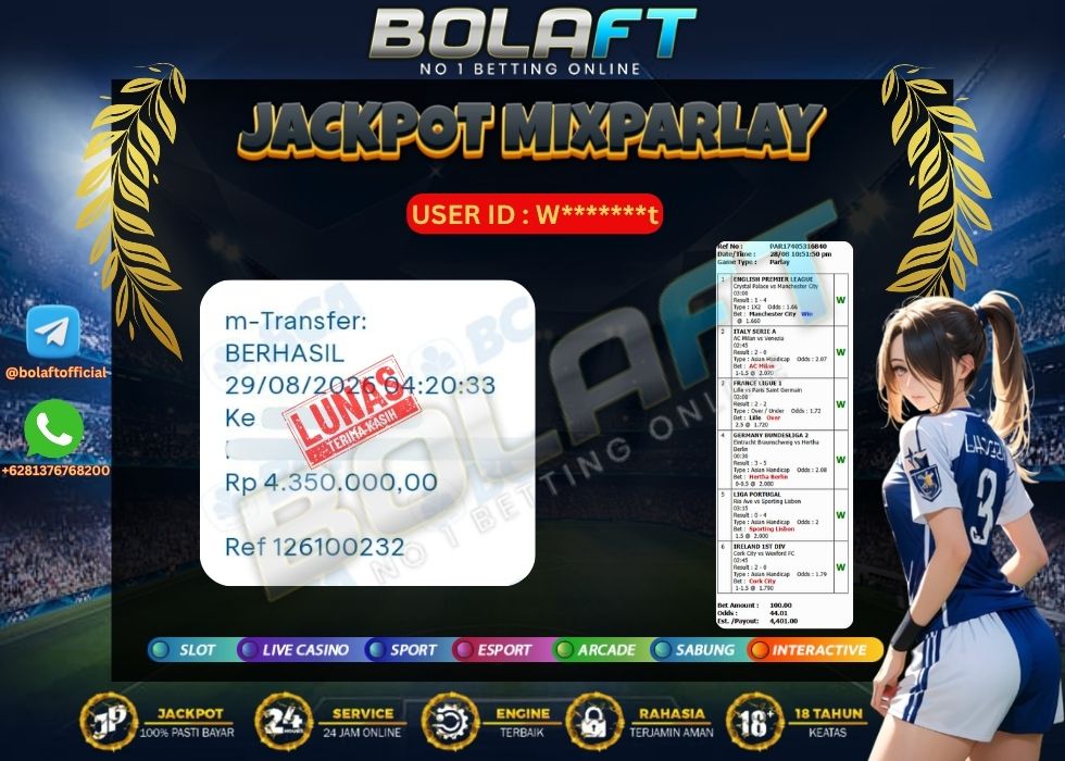 BOLAFT JACKPOT MIXPARLAY