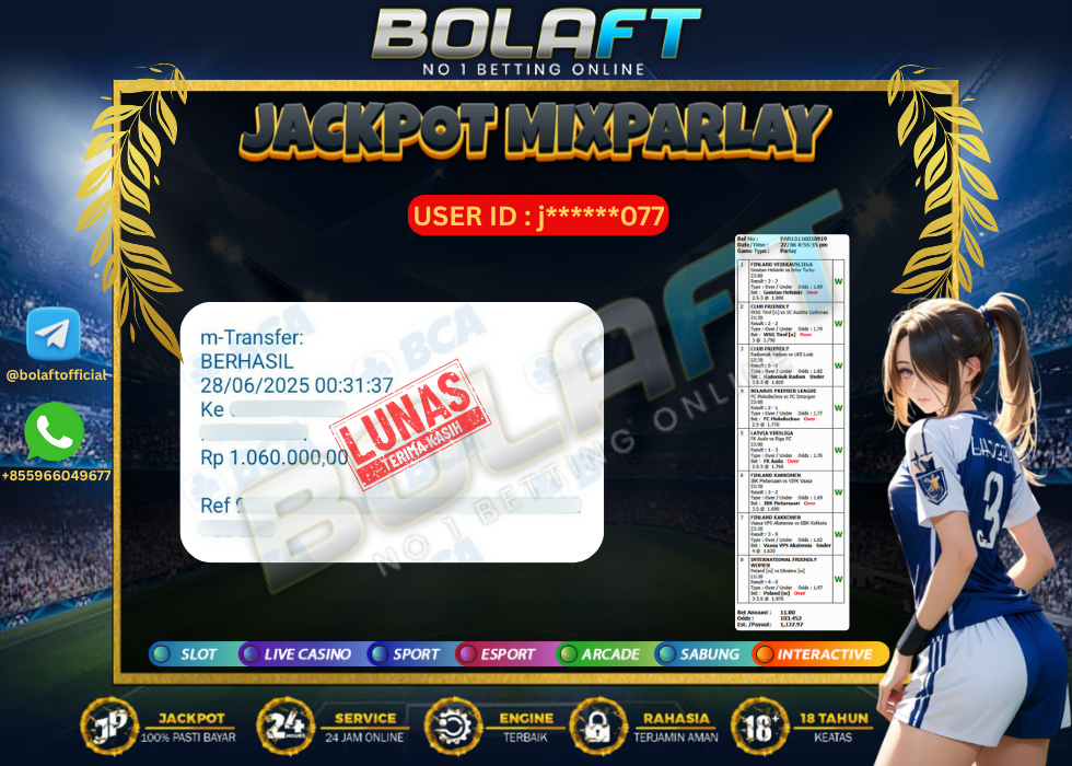 BOLAFT JACKPOT MIXPARLAY