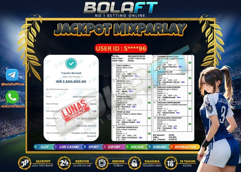 BOLAFT JACKPOT MIXPARLAY