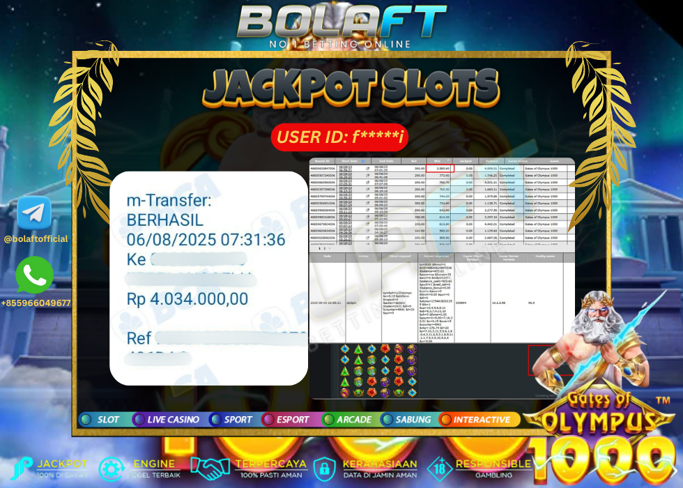 BOLAFT JACKPOT GAME SLOT