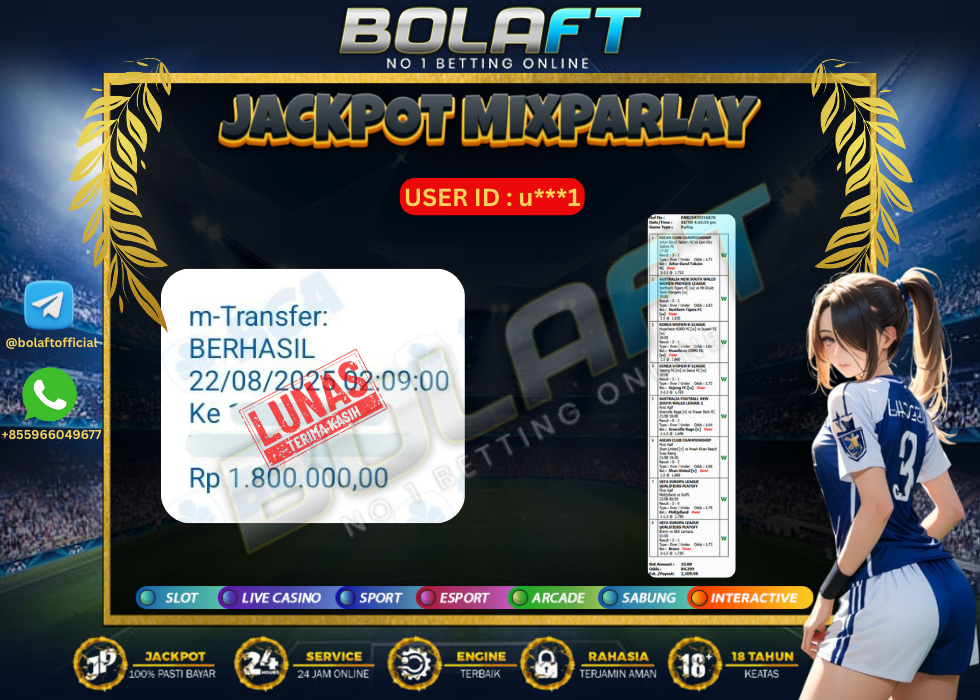 BOLAFT JACKPOT MIXPARLAY