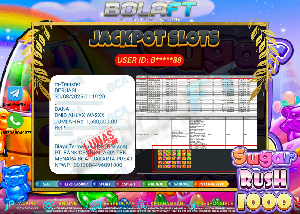 BOLAFT JACKPOT GAME SLOT