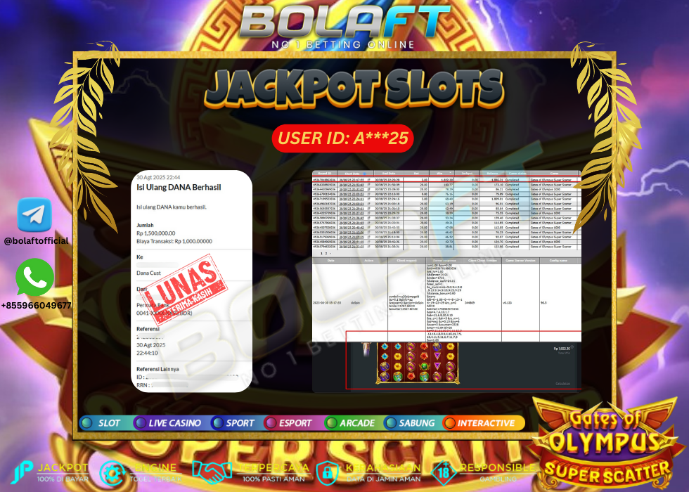 BOLAFT JACKPOT GAME SLOT