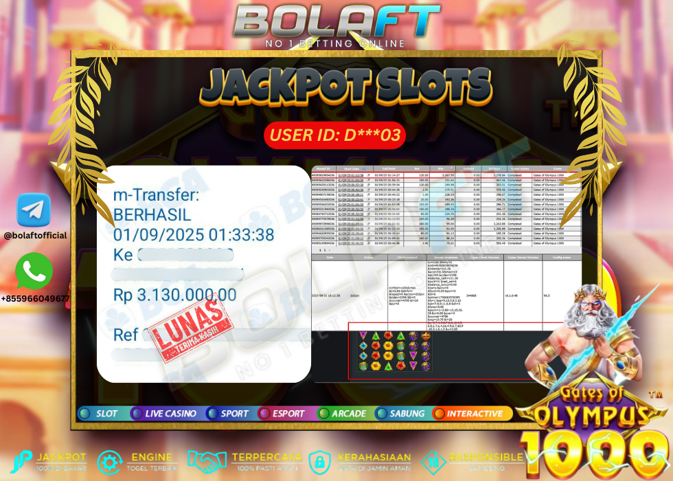 BOLAFT JACKPOT GAME SLOT
