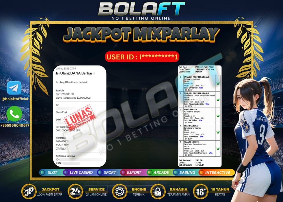 BOLAFT JACKPOT MIXPARLAY