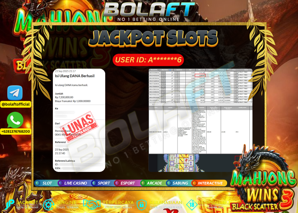BOLAFT JACKPOT GAME SLOT