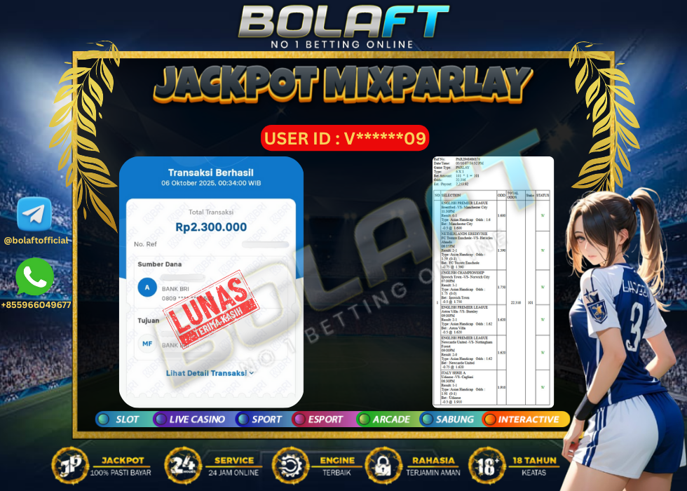 BOLAFT JACKPOT MIXPARLAY