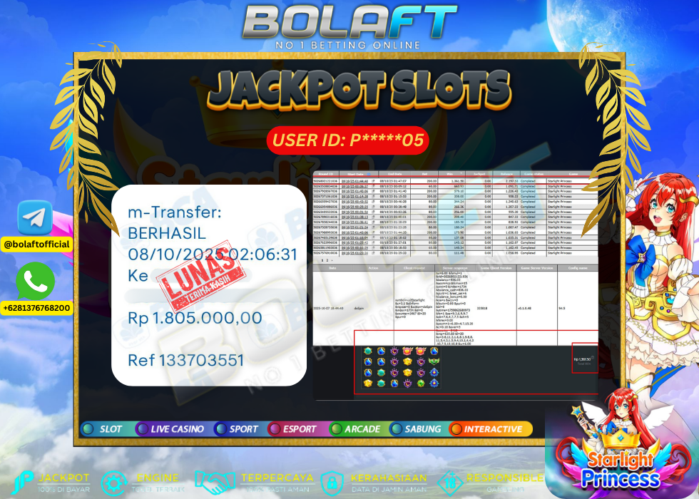 BOLAFT JACKPOT GAME SLOT