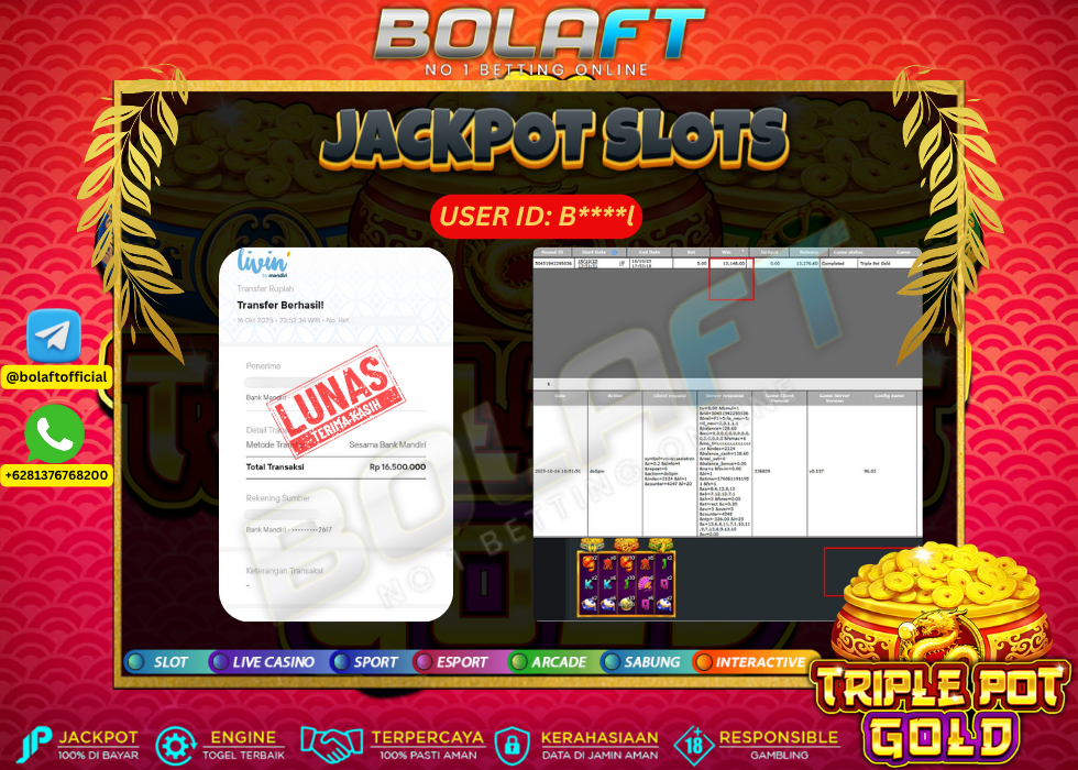 BOLAFT JACKPOT GAME SLOT