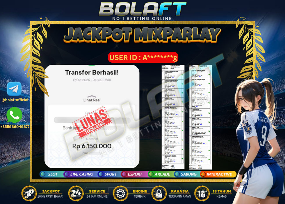 BOLAFT JACKPOT MIXPARLAY