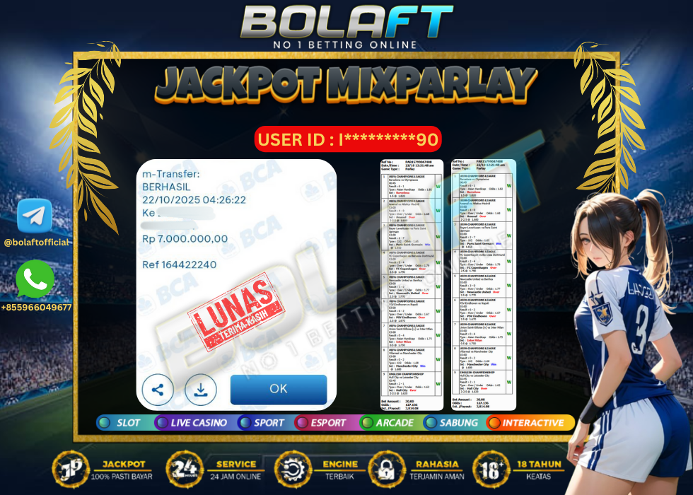 BOLAFT JACKPOT MIXPARLAY