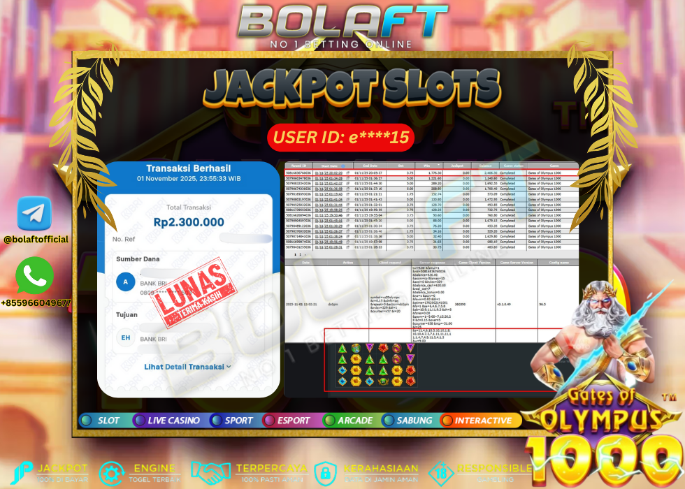 BOLAFT JACKPOT GAME SLOT