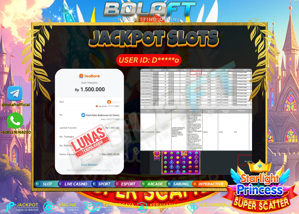 BOLAFT JACKPOT GAME SLOT