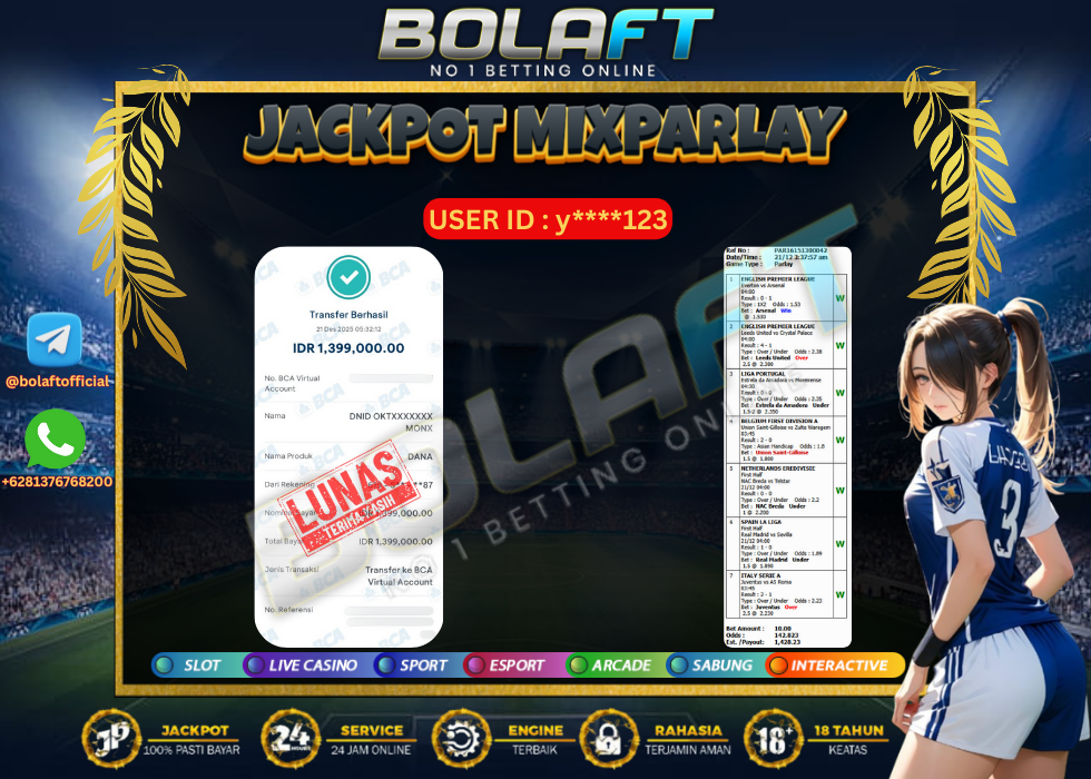 BOLAFT JACKPOT MIXPARLAY