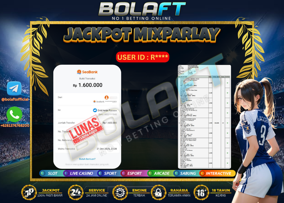 BOLAFT JACKPOT MIXPARLAY