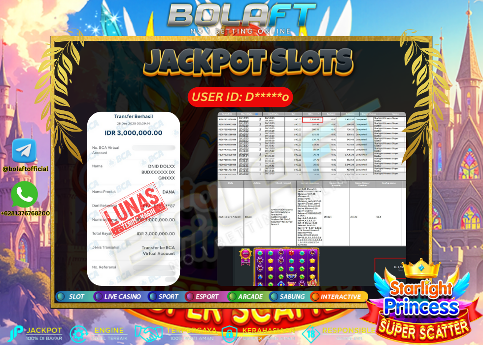 BOLAFT JACKPOT GAME SLOT