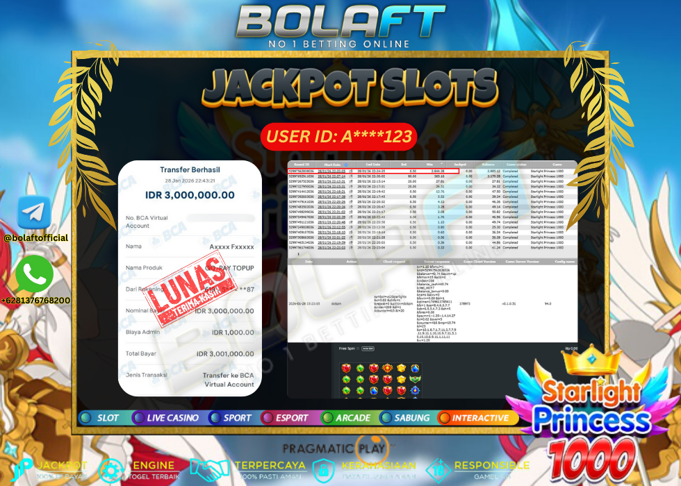 BOLAFT JACKPOT GAME SLOT