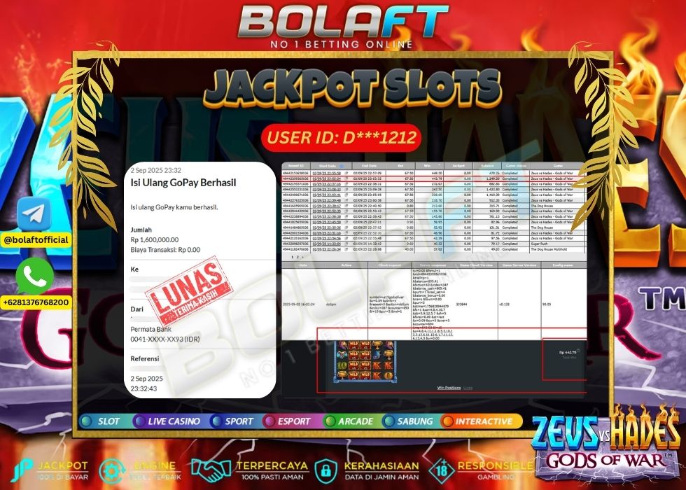 BOLAFT JACKPOT GAME SLOT