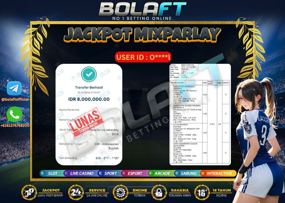 BOLAFT JACKPOT MIXPARLAY
