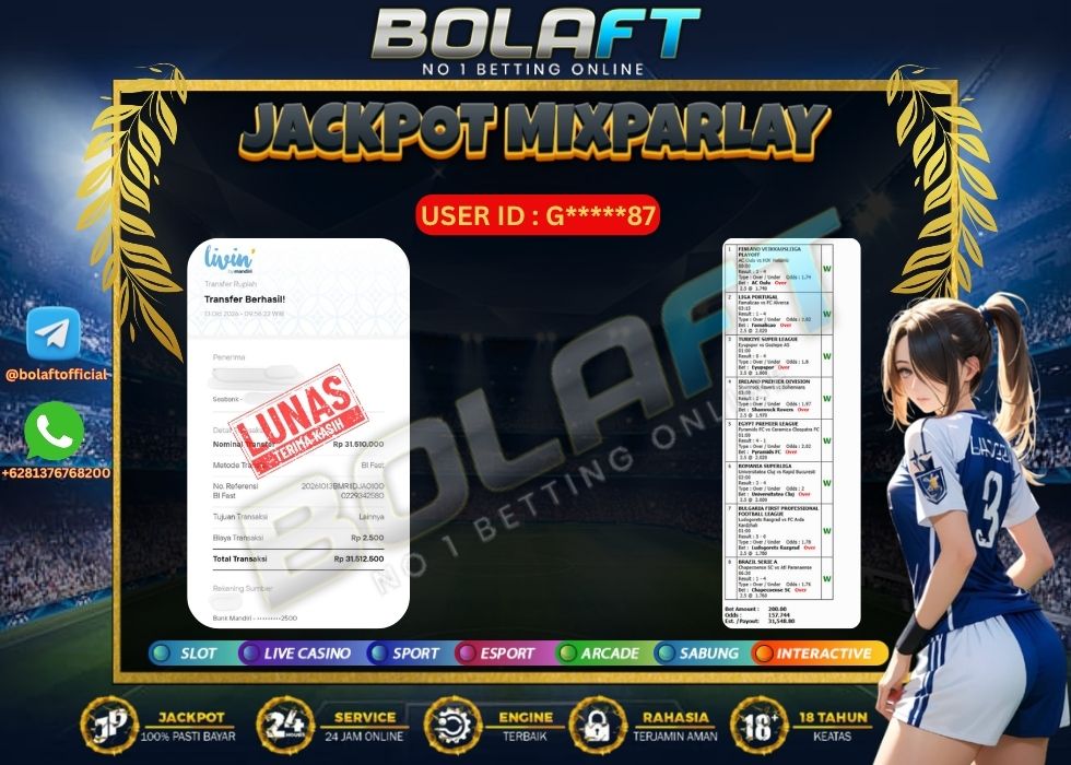 BOLAFT JACKPOT MIXPARLAY