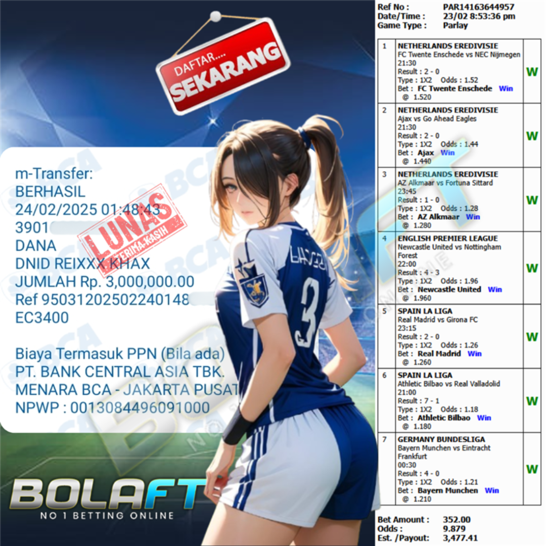 BOLAFT JACKPOT MIXPARLAY