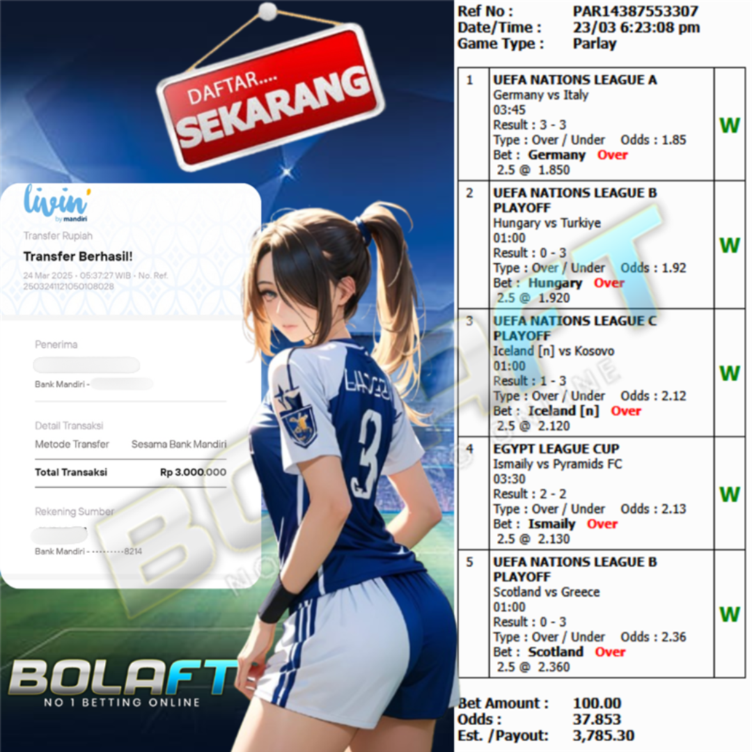BOLAFT JACKPOT MIXPARLAY
