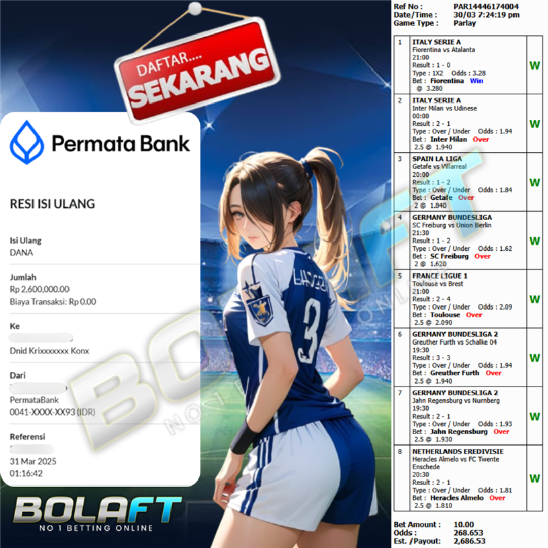 BOLAFT JACKPOT MIXPARLAY