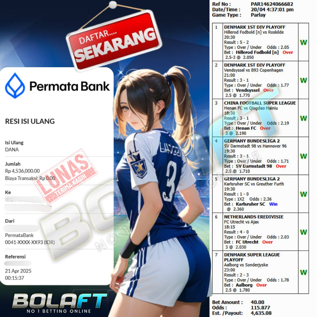 BOLAFT JACKPOT MIXPARLAY