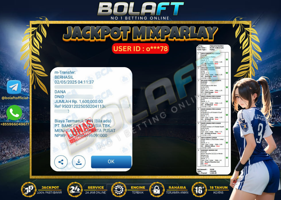 BOLAFT JACKPOT MIXPARLAY